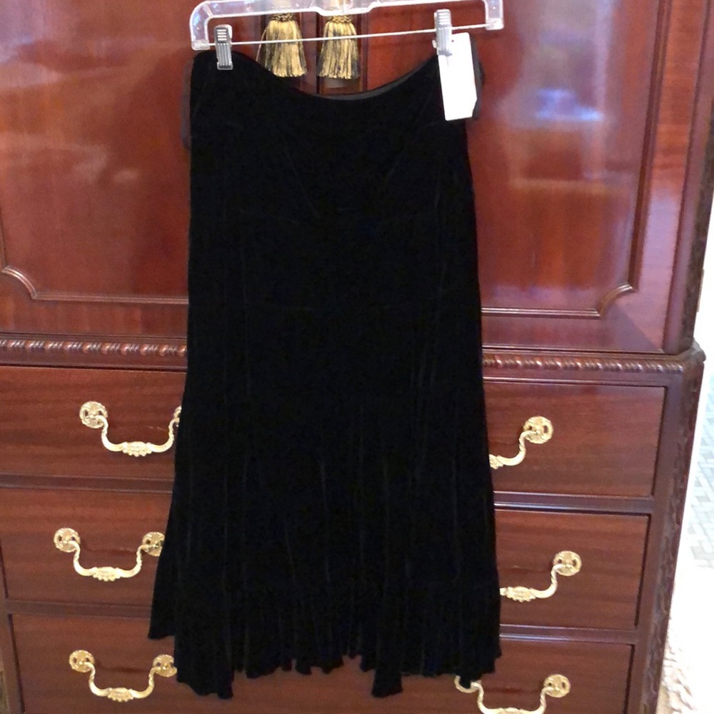 INC International Concepts black skirt